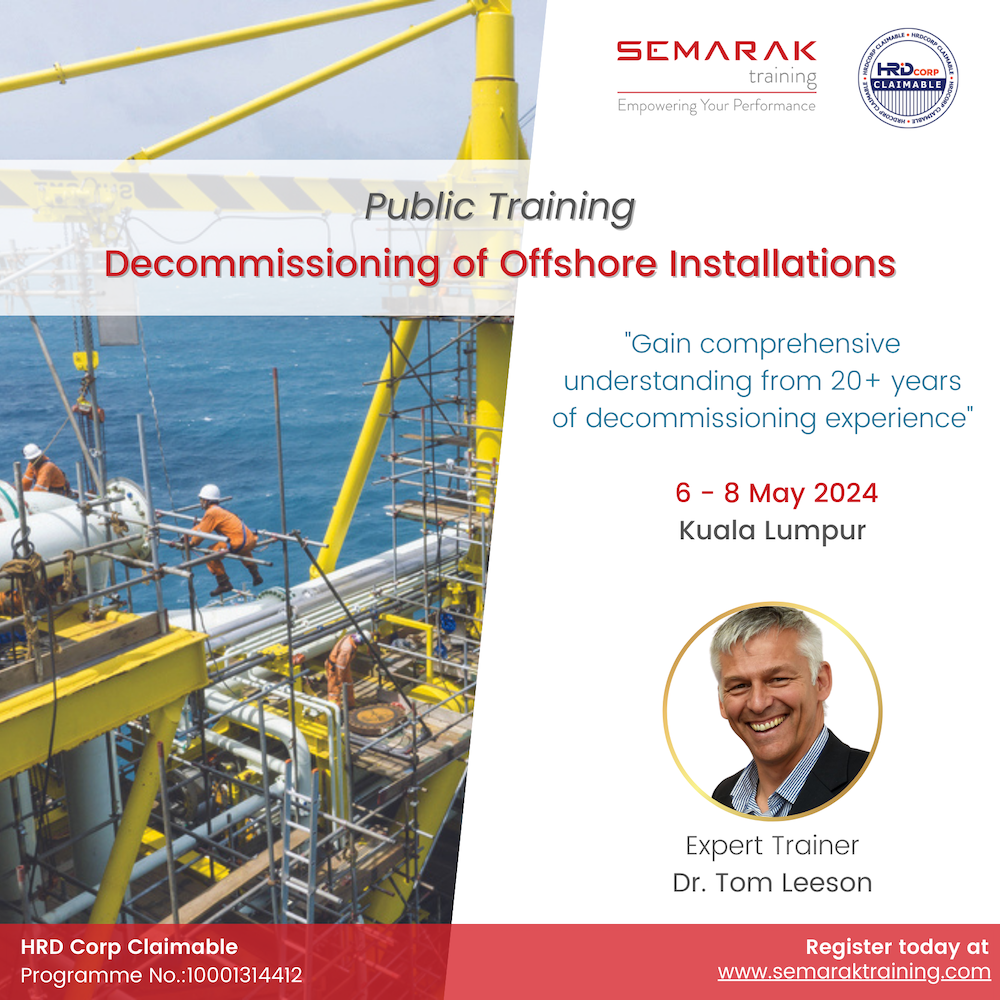 Poster - Decommissioning of Offshore Installations_May 2024